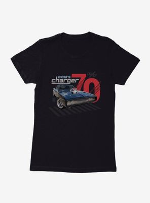 Fast & Furious Dom's Charger Womens T-Shirt