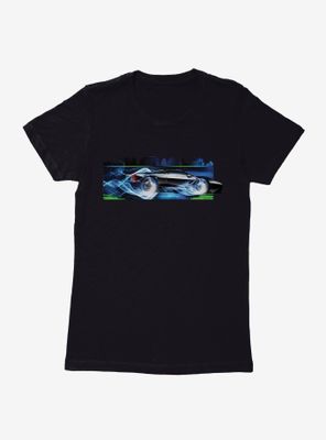 Fast & Furious Speed Of Light Blue Womens T-Shirt