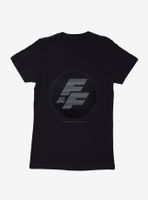 Fast & Furious Linear Logo Circle Womens T-Shirt