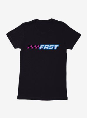 Fast & Furious Checkered Track Womens T-Shirt