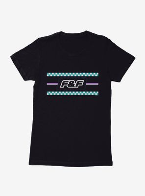 Fast & Furious Logo Racetrack Womens T-Shirt