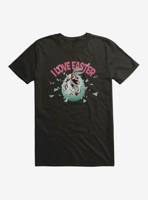 Looney Tunes Easter Bugs Bunny I Love T-Shirt