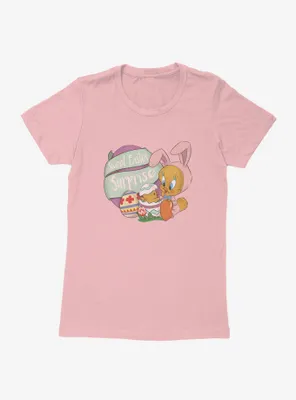 Looney Tunes Easter Tweety Sweet Suprise Womens T-Shirt