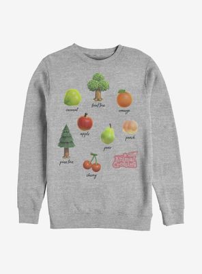 Animal Crossing: New Horizons Fruit And Trees Sweatshirt