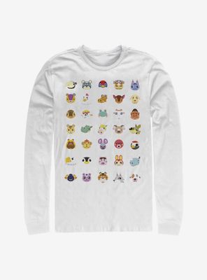 Animal Crossing: New Horizons Friendly Neighbors Long-Sleeve T-Shirt