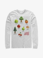 Animal Crossing: New Horizons Fruit And Trees Long-Sleeve T-Shirt