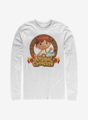 Animal Crossing: New Horizons Villager Emblem Long-Sleeve T-Shirt