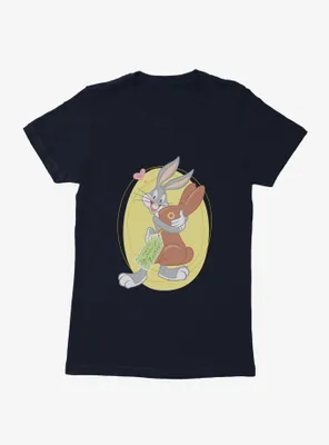 Looney Tunes Easter Bugs Bunny Chocolate Gift Womens T-Shirt