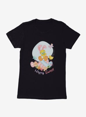 Looney Tunes Easter Tweety Happy Easter! Womens T-Shirt