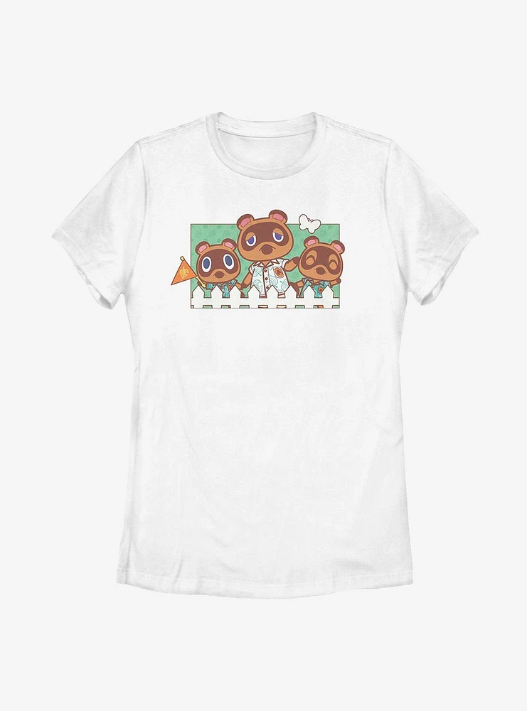 Animal Crossing: New Horizons Nook Family Womens T-Shirt