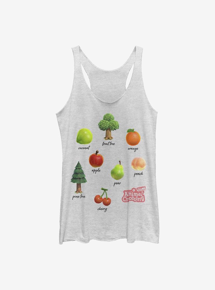 Animal Crossing: New Horizons Fruit And Trees Womens Tank Top