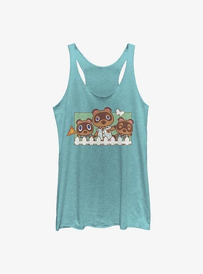 Animal Crossing: New Horizons Nook Family Womens Tank Top