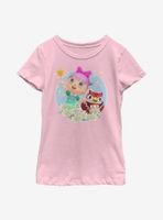 Animal Crossing: New Horizons Celeste Flowers Youth Girls T-Shirt