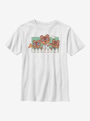 Animal Crossing: New Horizons Nook Family Youth T-Shirt