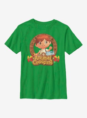 Animal Crossing: New Horizons Villager Emblem Youth T-Shirt