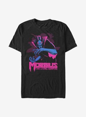Marvel Morbius The Living Vampire Neon T-Shirt