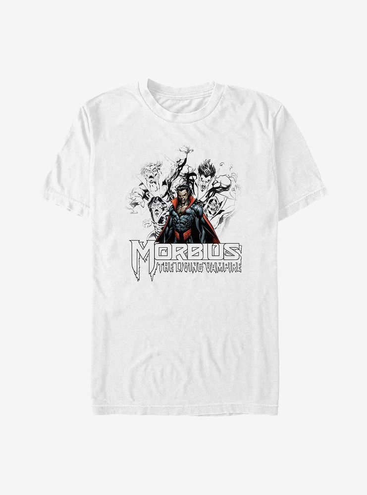 Marvel Morbius The Living Vampire Sketch T-Shirt