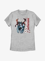 Marvel Morbius The Living Vampire Hero Shot Womens T-Shirt