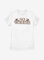 Disney The Lion King No Worries Leopard Fill Womens T-Shirt