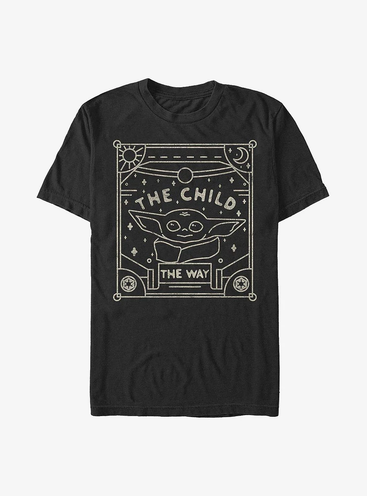 Star Wars The Mandalorian Child Way Stars T-Shirt