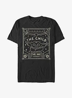 Star Wars The Mandalorian Child Way Stars T-Shirt