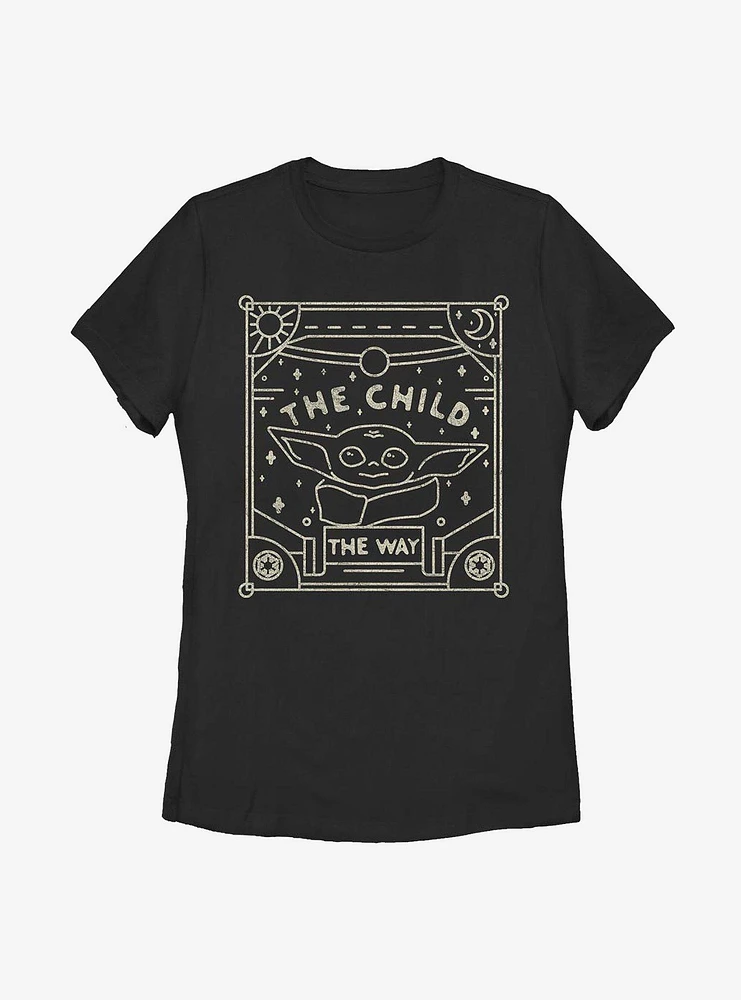 Star Wars The Mandalorian Child Way Stars Womens T-Shirt