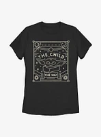 Star Wars The Mandalorian Child Way Stars Womens T-Shirt