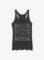 Star Wars The Mandalorian Child Way Stars Womens Tank Top