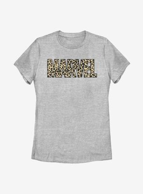 Marvel Leopard Script Womens T-Shirt