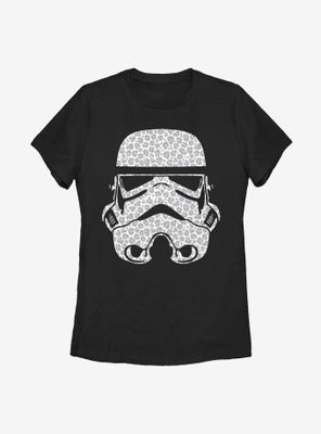 Star Wars Leopard Storm Trooper Helmet Womens T-Shirt