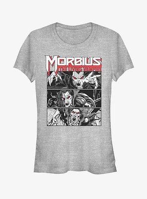 Marvel Morbius Panels Girls T-Shirt