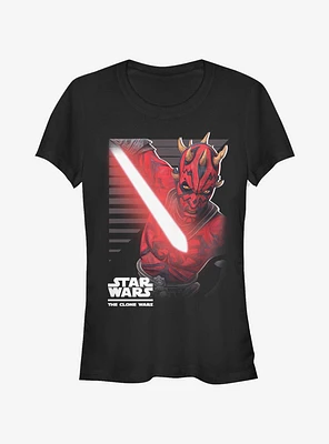 Star Wars The Clone Maul Strikes Girls T-Shirt