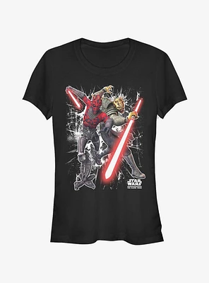 Star Wars The Clone Sith Brothers Girls T-Shirt