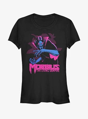 Marvel Morbius Neon Girls T-Shirt