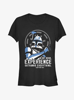 Star Wars The Clone Outranks Everything Girls T-Shirt