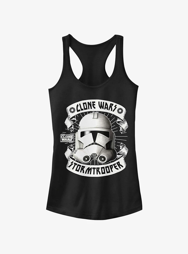 Star Wars The Clone Banner Trooper Girls Tank