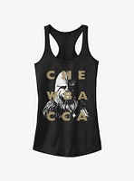 Star Wars The Clone Chewy Text Girls Tank