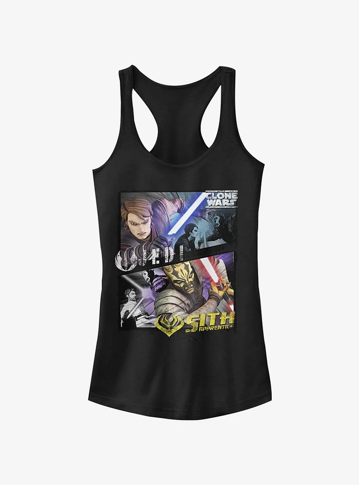 Star Wars The Clone Badside Panel Girls Tank