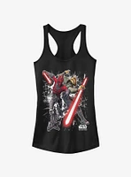 Star Wars The Clone Sith Brothers Girls Tank Top