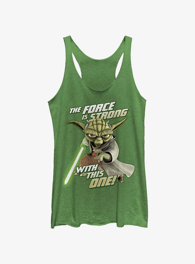 Star Wars The Clone Jedi Strong Girls Tank