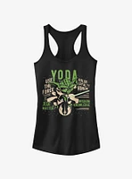 Star Wars The Clone Yoda Girls Tank Top