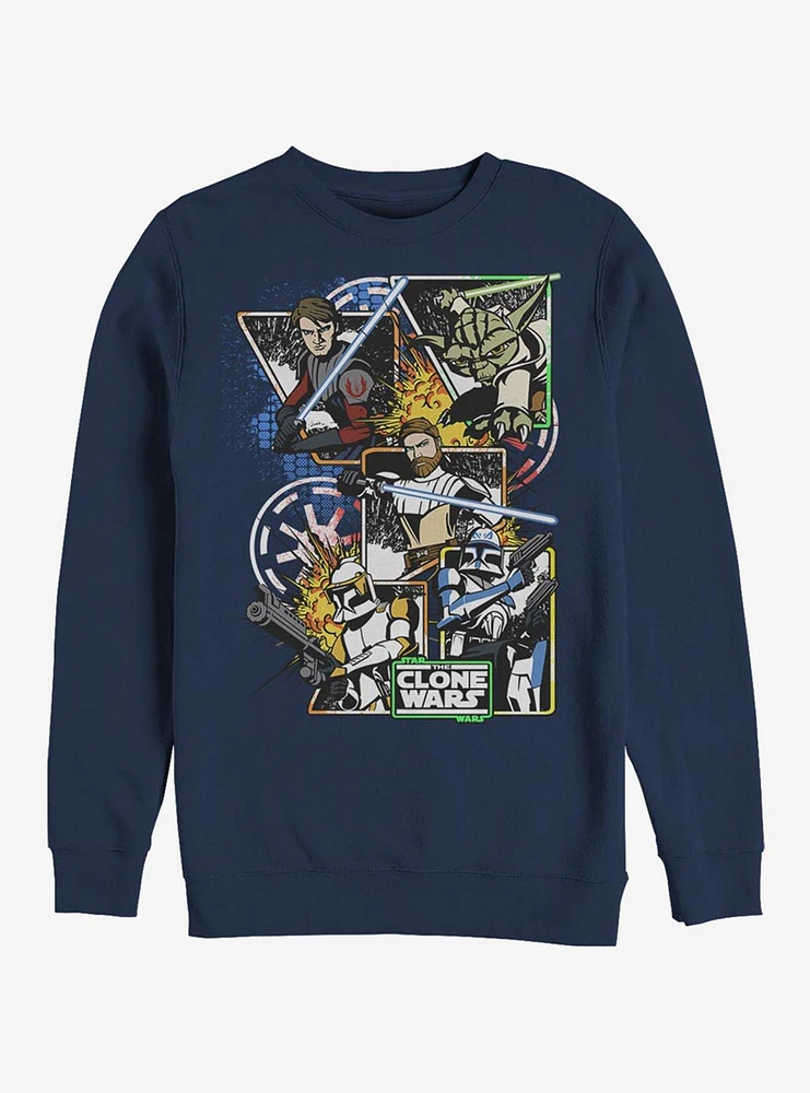 Star Wars The Clone Royal Flush Sweatshirt