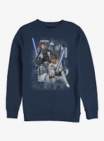 Star Wars The Clone Schematic Shot Sweatshirt