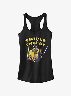 Star Wars The Clone Triple Threat Girls Tank Top