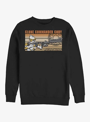 Star Wars The Clone Cody Crew Sweatshirt