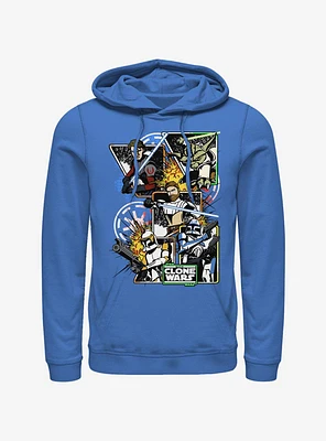 Star Wars The Clone Hoodie Flush