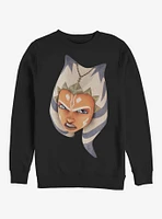 Star Wars The Clone Ahsoka Face Sweatshirt