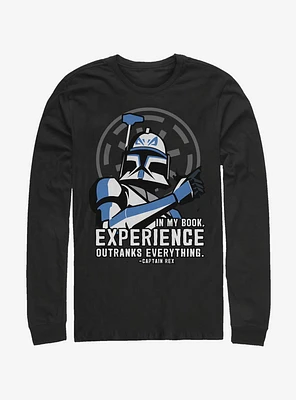 Star Wars The Clone Outranks Everything Long-Sleeve T-Shirt