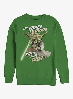 Star Wars The Clone Jedi Strong Crew Sweatshirt