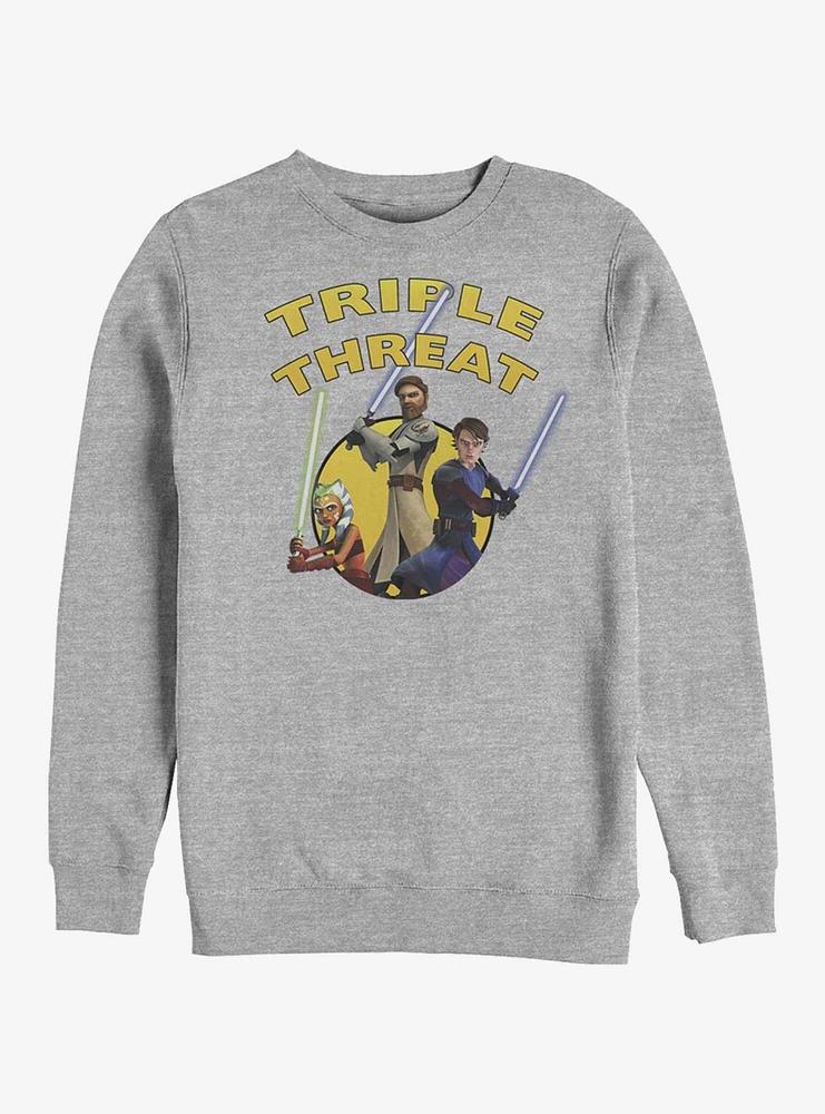 Star Wars The Clone Triple Threat Sweatshirt